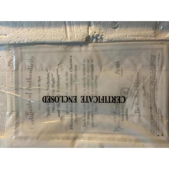 Thomas Kinkade Bone China vintage ornaments - Picture 8 of 9